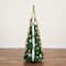 5ft. Pre-Lit Pop-Up Green Artificial Christmas Tree, Warm White LED Lights